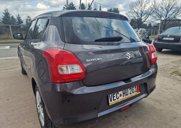 Suzuki Swift cena 42900 przebieg: 138000, rok produkcji 2018 z Środa Śląska małe 137